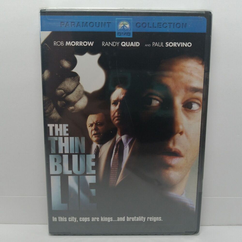 The Thin Blue Lie DVD 2000 Paramount Collection Crime Thriller Movie Rated R NEW